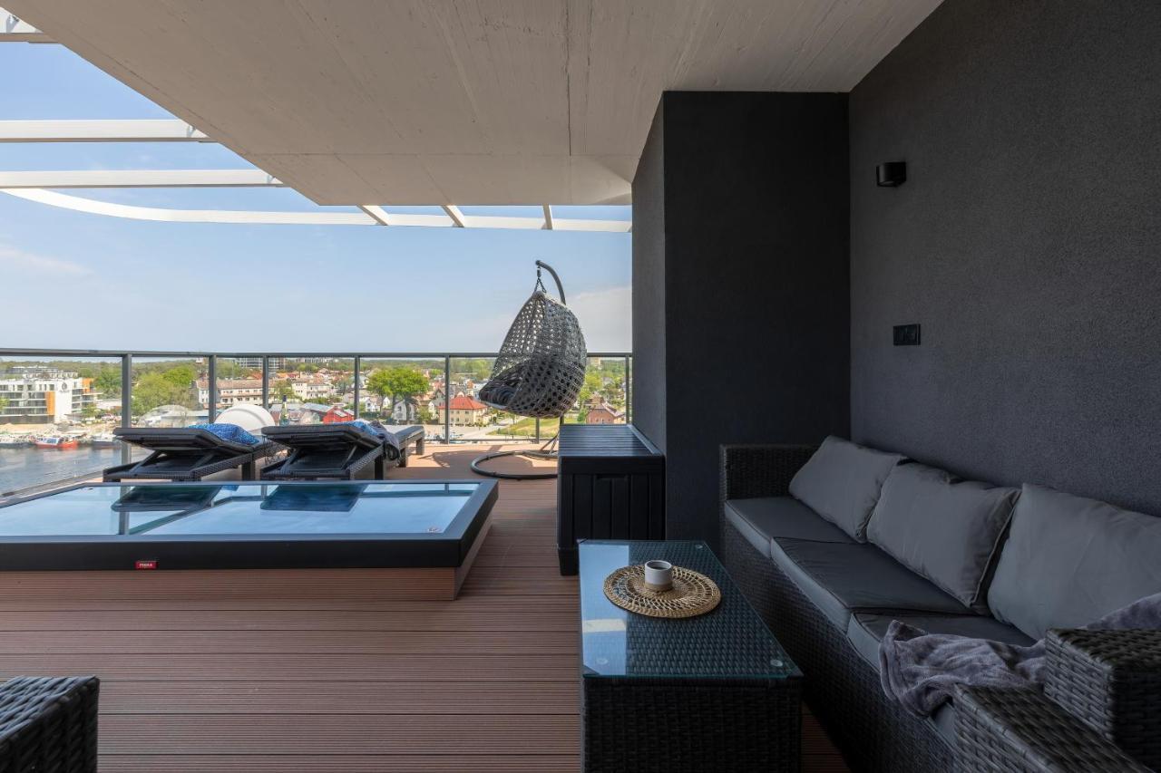 Lighthouse Luxury Penthouse - Jantar Apartamenty Mrzeżyno Eksteriør bilde