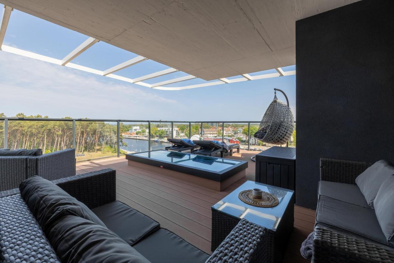 Lighthouse Luxury Penthouse - Jantar Apartamenty Mrzeżyno Eksteriør bilde